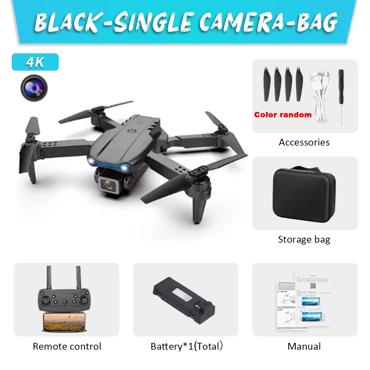 Dual Camera E99Pro HD Drone wi - Eachine Drone E58 评论和价格