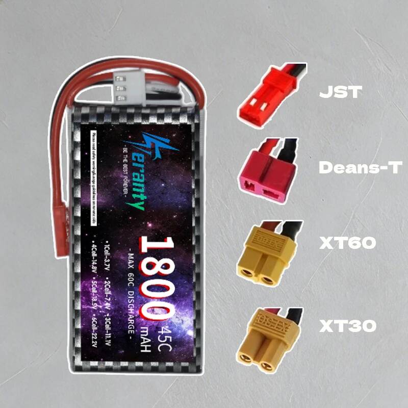 TERANTY 2S 3S 4S 1800mAh Lipo  - Drone Battery Lipo 评论和价格