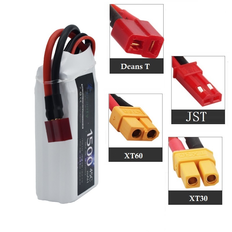 3S 11.1V Lipo Battery Deans XT - Drone Battery 3S 评论和价格