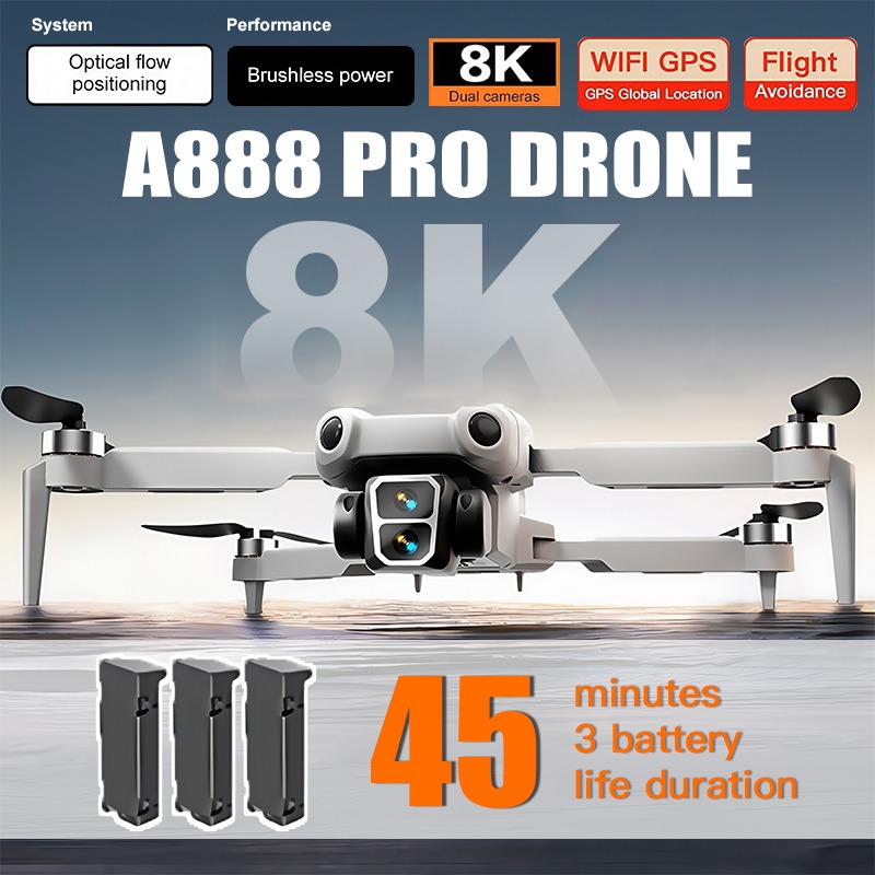 For Genuine A888 Pro Drone 4K  - Eachine Drone E58 评论和价格