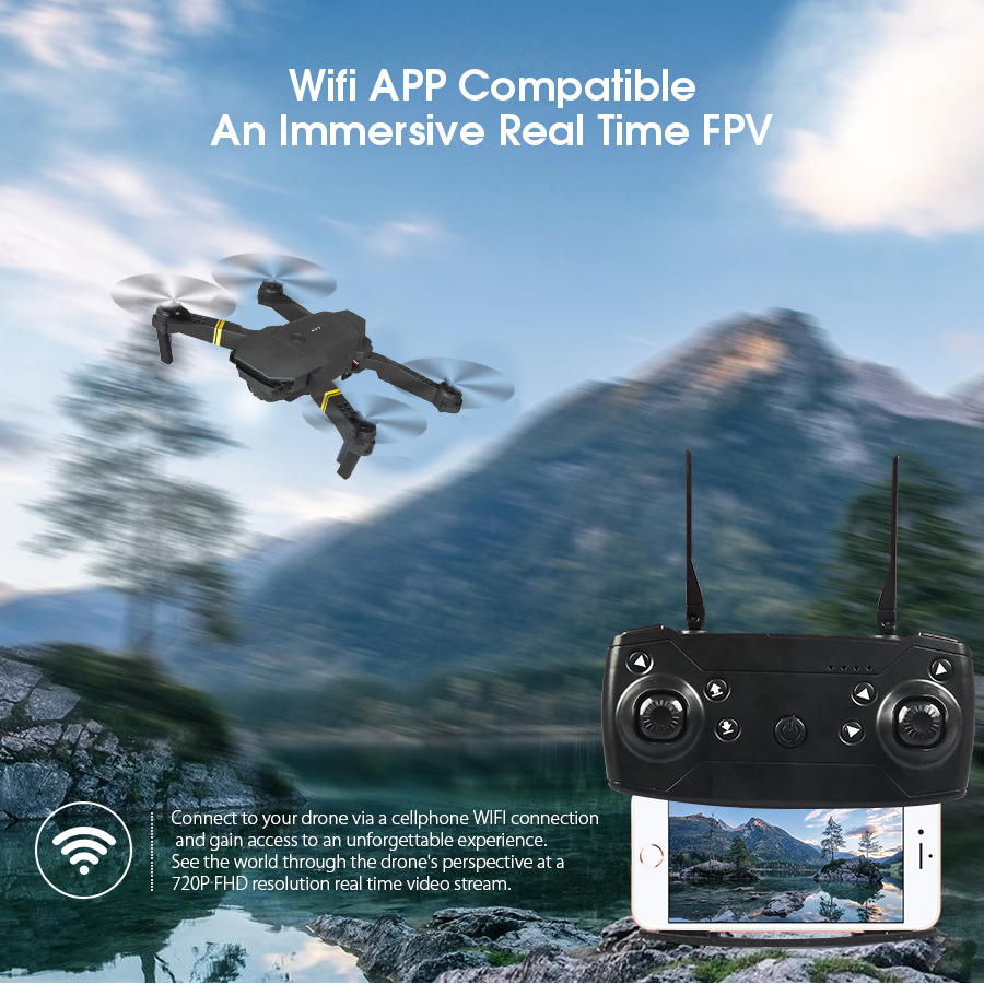 New E88/E58 Professional Aeria - Eachine Drone E58 评论和价格