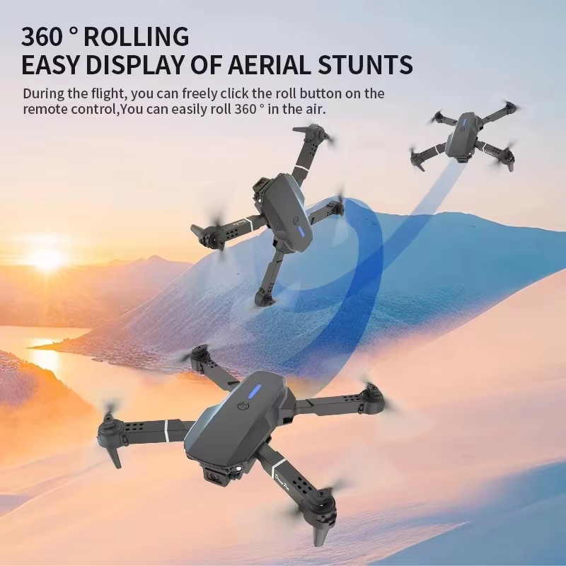 E88 Pro New Upgraded Drone 4K  - Eachine Drone E58 评论和价格
